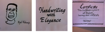 Handwriting with Elegance Website